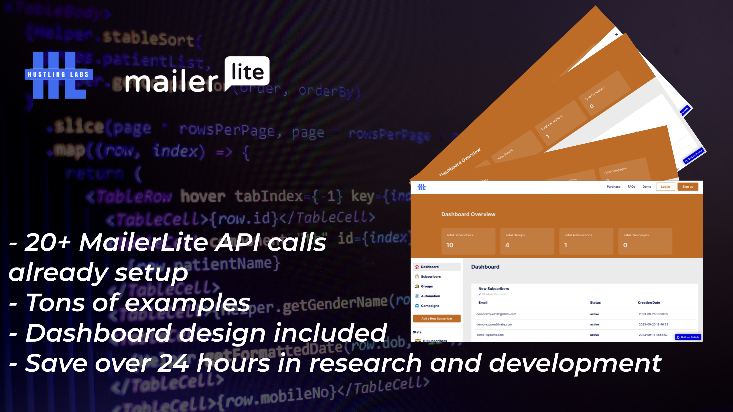 Mailerlite Integration Template | Bubble