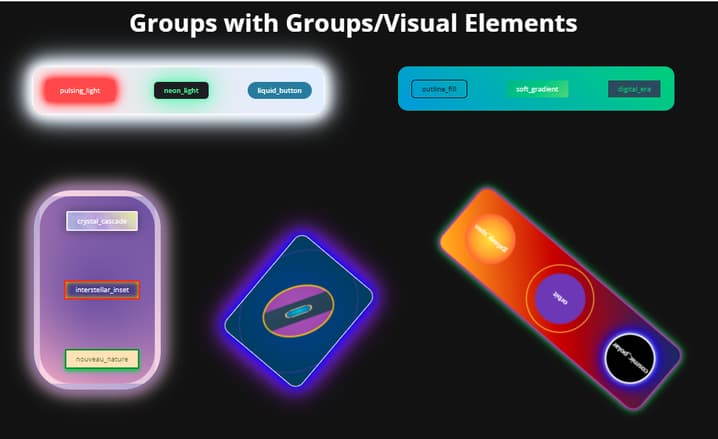 Screenshot demo of the Style Toolkit For Bubble template.