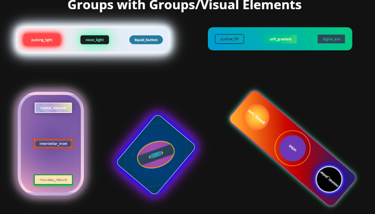 Screenshot demo of the Style Toolkit For Bubble template.
